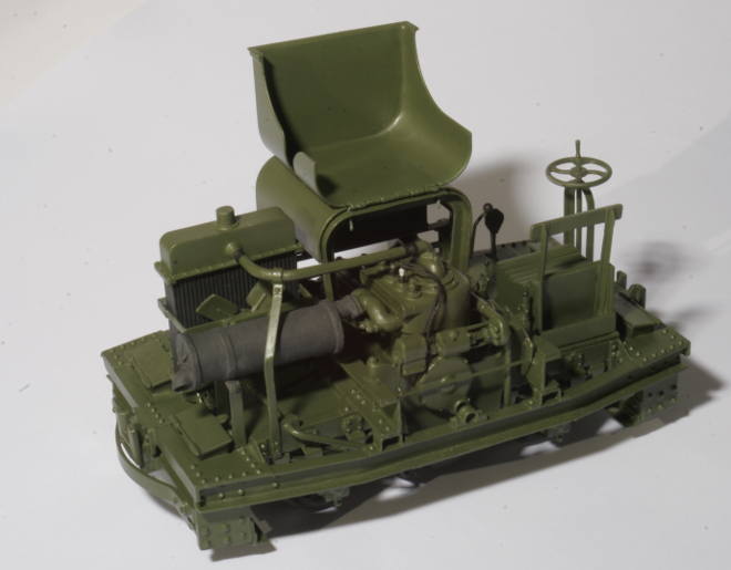 Simplex 20hp 'Trench Tractor' in 16mm scale
